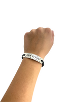 Load image into Gallery viewer, Survivor- Vented Power Word Aromatherapy Diffuser Bracelet
