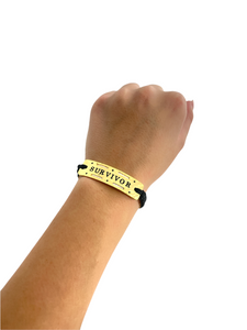 Survivor- Vented Power Word Aromatherapy Diffuser Bracelet