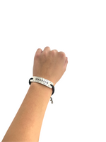 Load image into Gallery viewer, Warrior - Vented Power Word Aromatherapy Diffuser Bracelet
