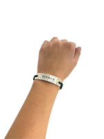 Load image into Gallery viewer, Fierce  - Vented In Brooklyn Power Word Aromatherapy Essential Oil Diffuser Bracelet
