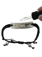 Load image into Gallery viewer, Fearless  - Vented Power Word Aromatherapy Diffuser Bracelet
