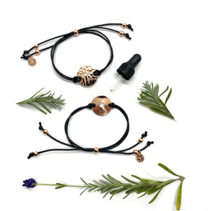 Vented Small Riser Aromatherapy Diffuser Bracelet