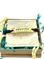 Load image into Gallery viewer, Breathe - Vented Power Word Aromatherapy Diffuser Bracelet
